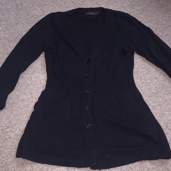 The Limited Sweaters - The Limited black v-neck cardigan size small